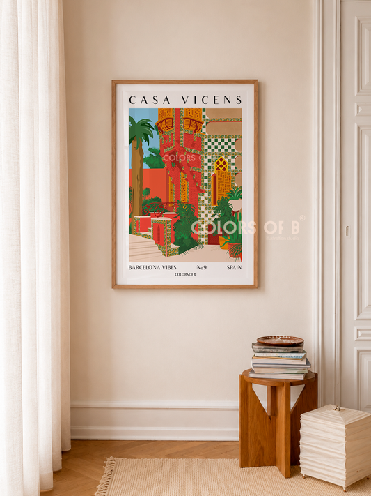 Casa Vicens print