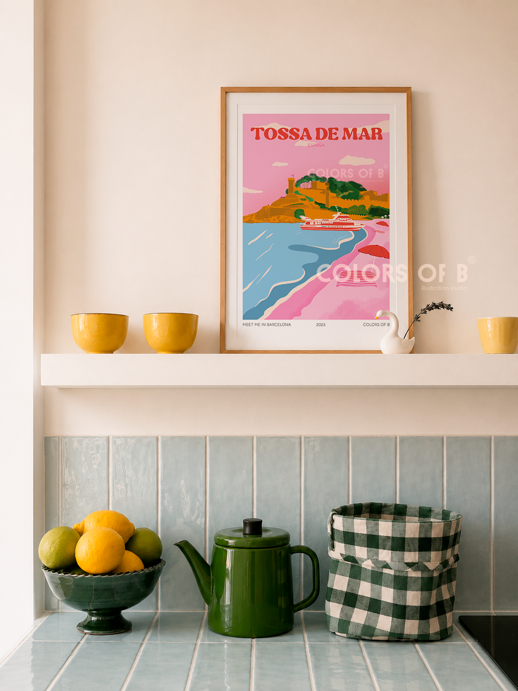 Tossa de mar print