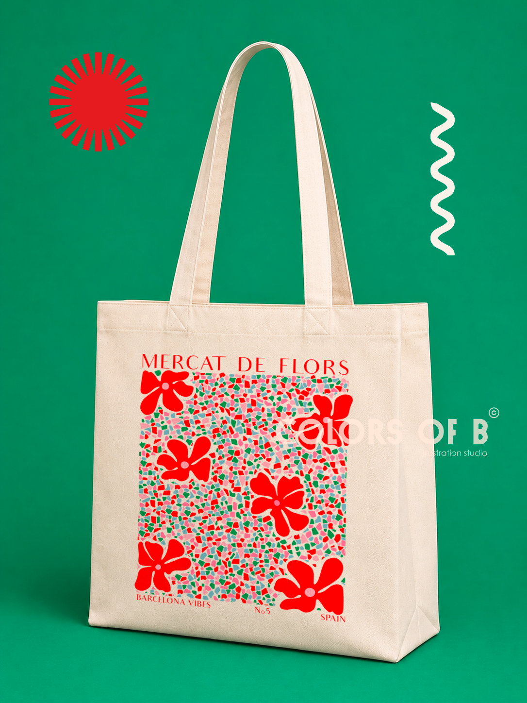 Mercat de les flors bag