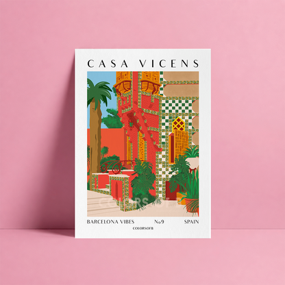 Casa Vicens print