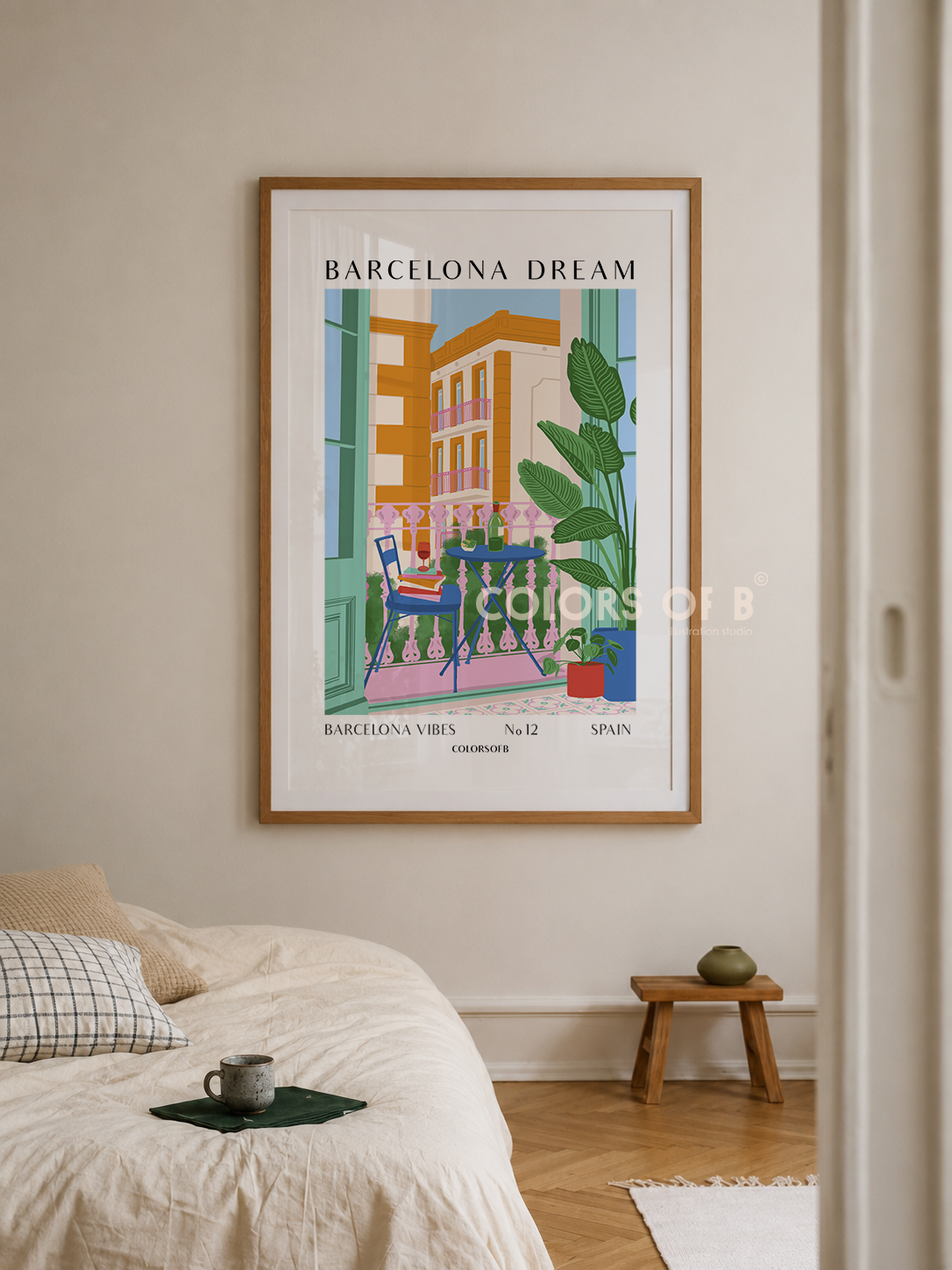 Barcelona Dream print