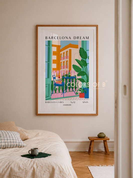 Barcelona Dream print