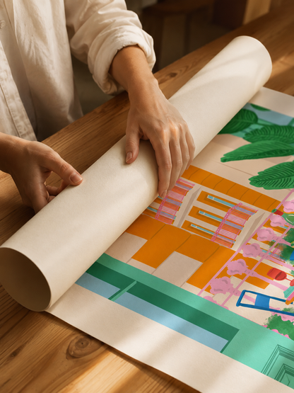 Barcelona Dream print