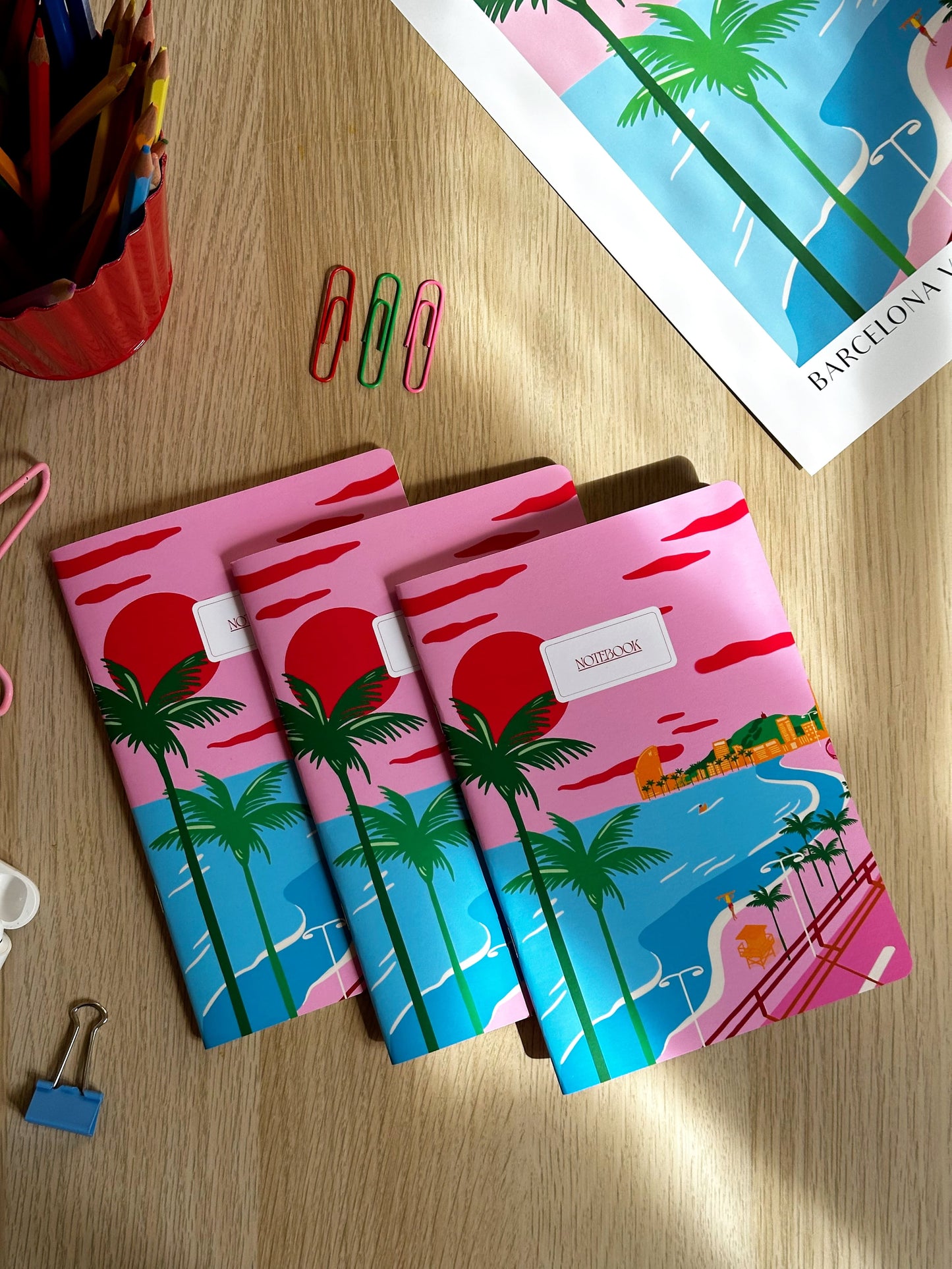 Barcelona notebook A5
