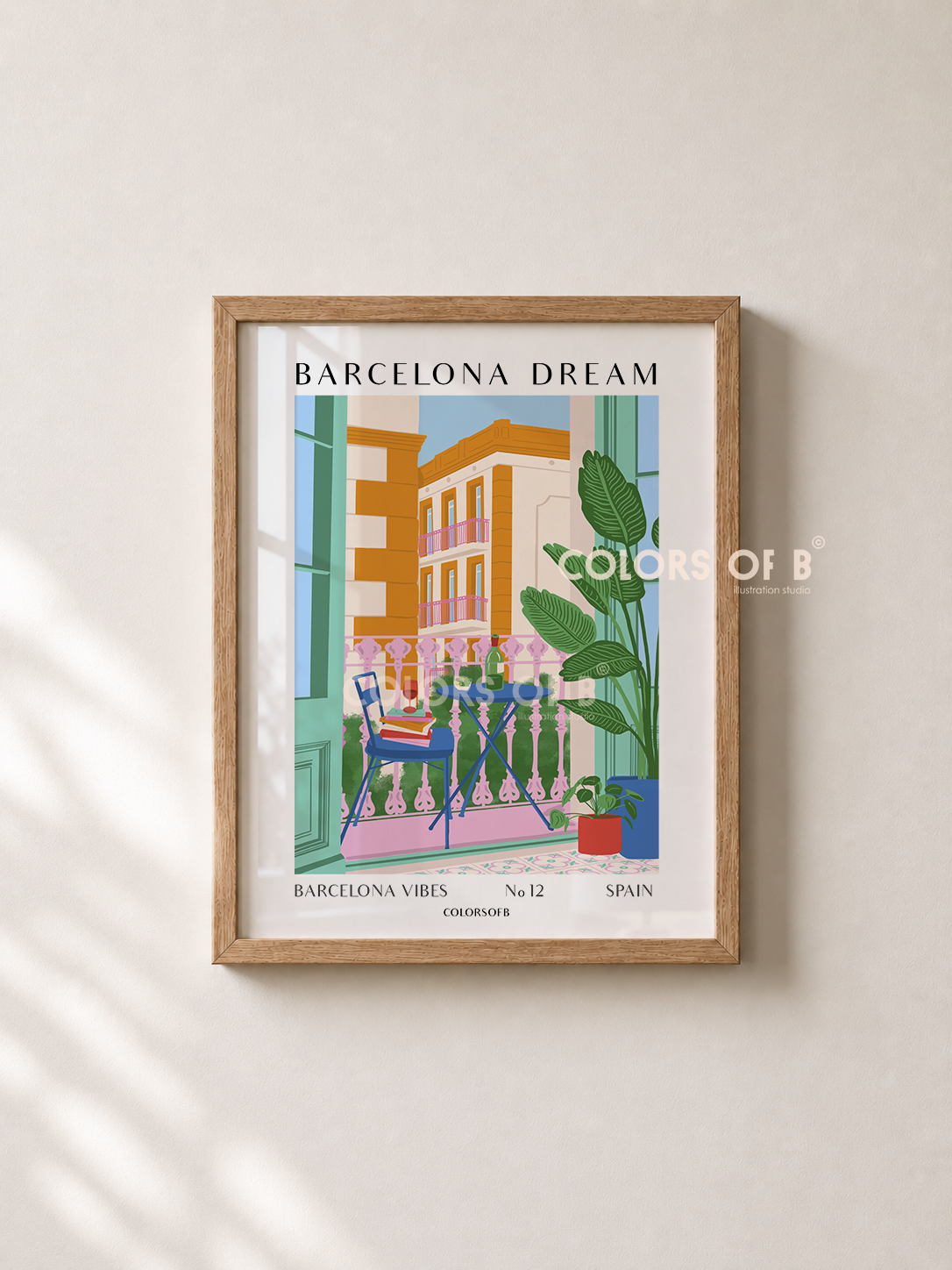Barcelona Dream print