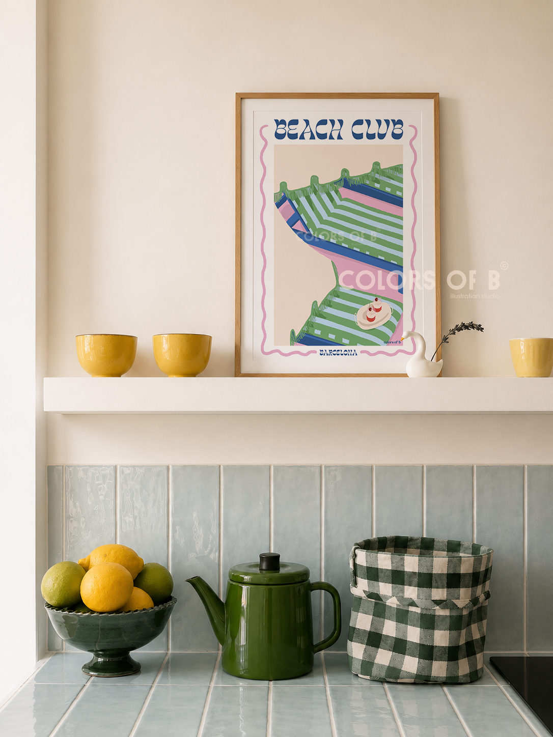 Beach Club print