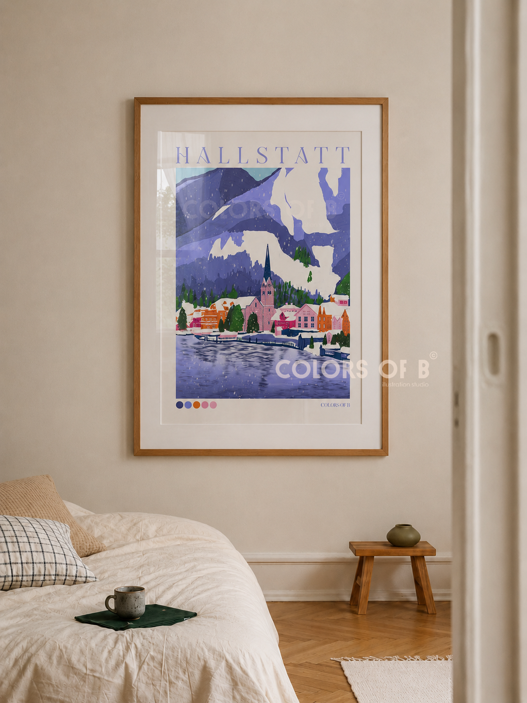 Hallstatt print