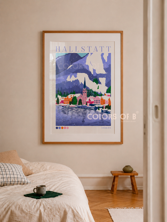Hallstatt print