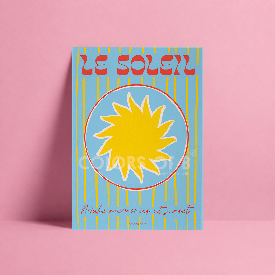 La Soleil Celeste print
