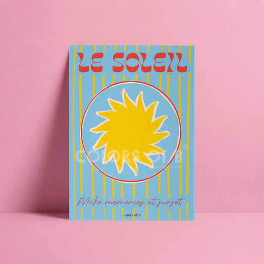 La Soleil Celeste print