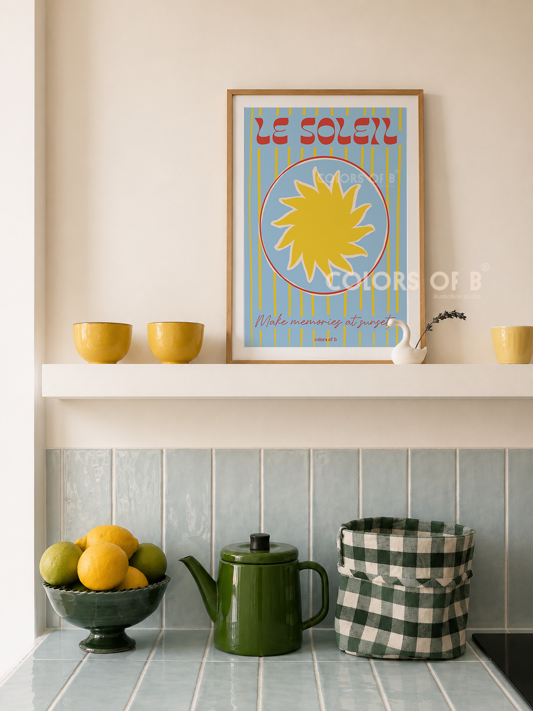 La Soleil Celeste print