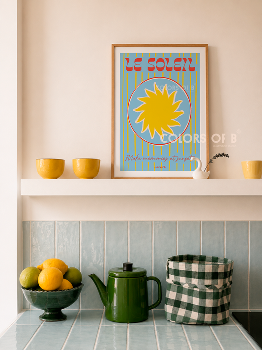 La Soleil Celeste print