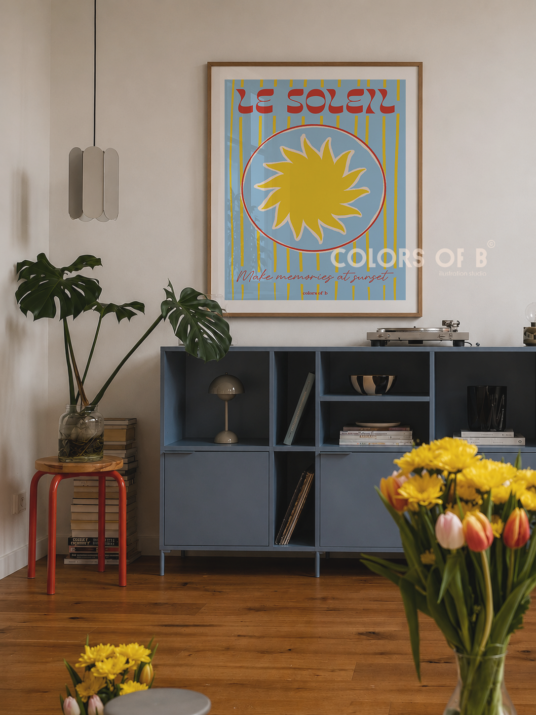 La Soleil Celeste print
