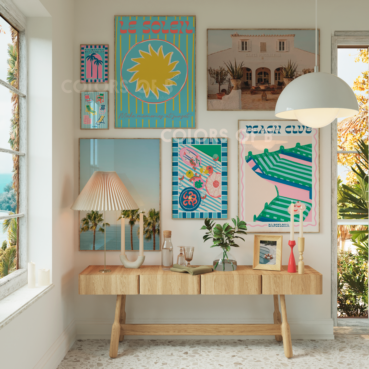 La Soleil Celeste print