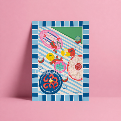 Mesa Mediterranea print