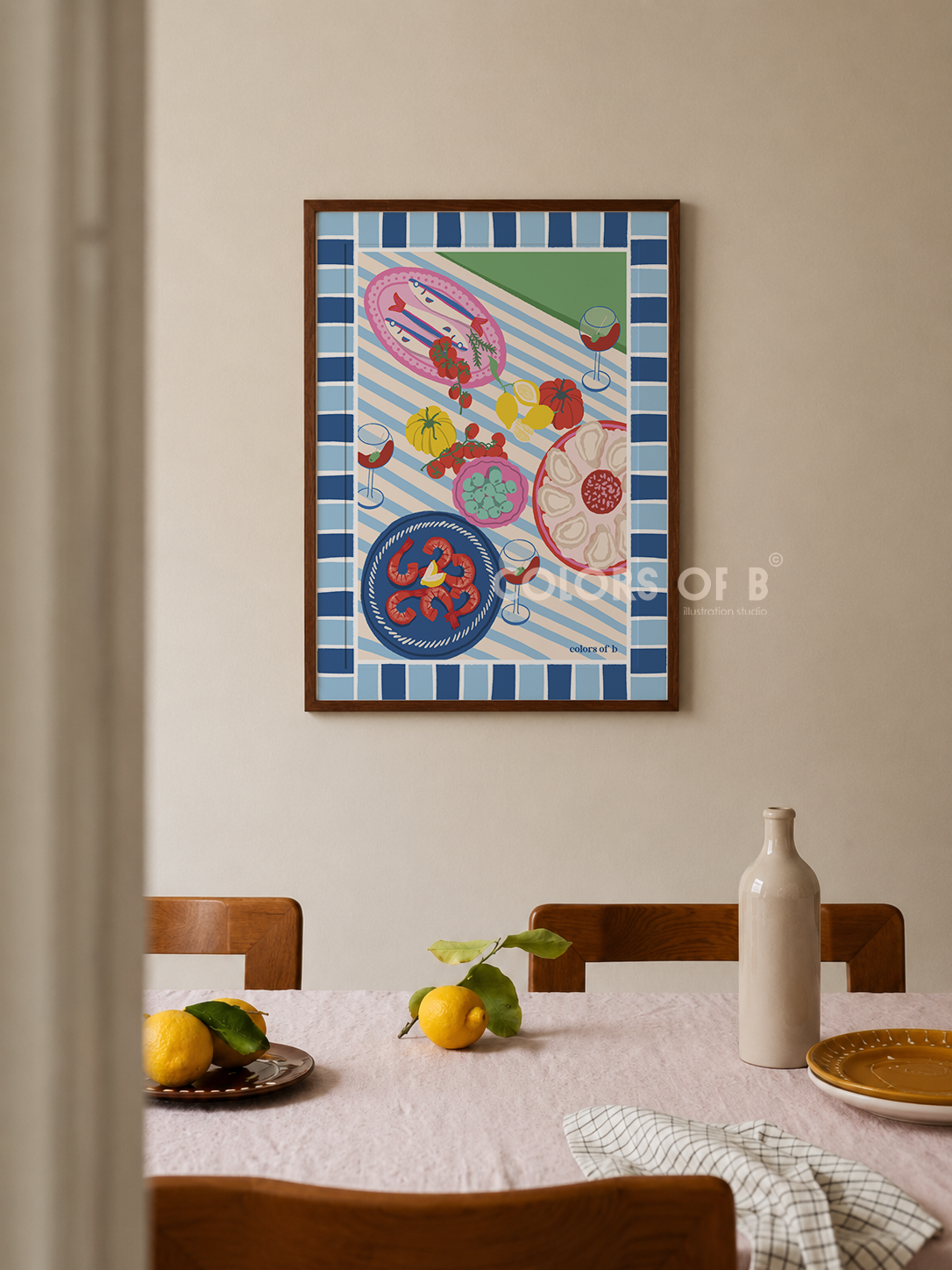Mesa Mediterranea print