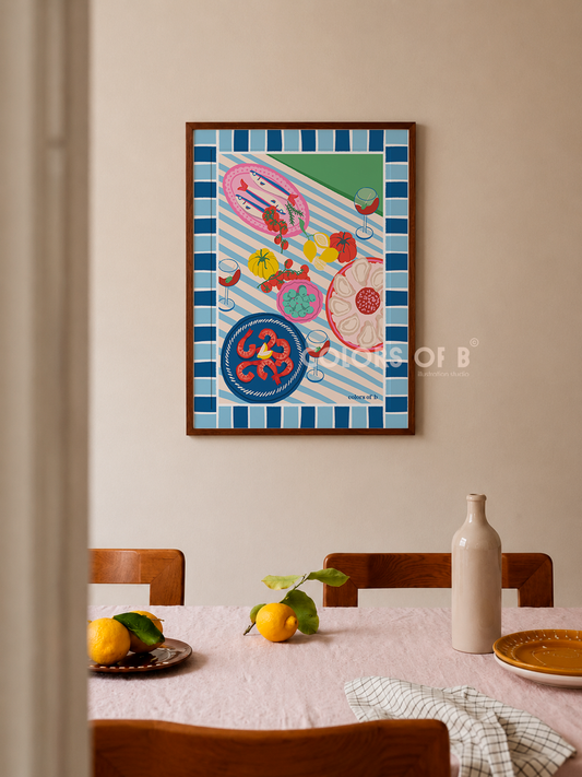 Mesa Mediterranea print