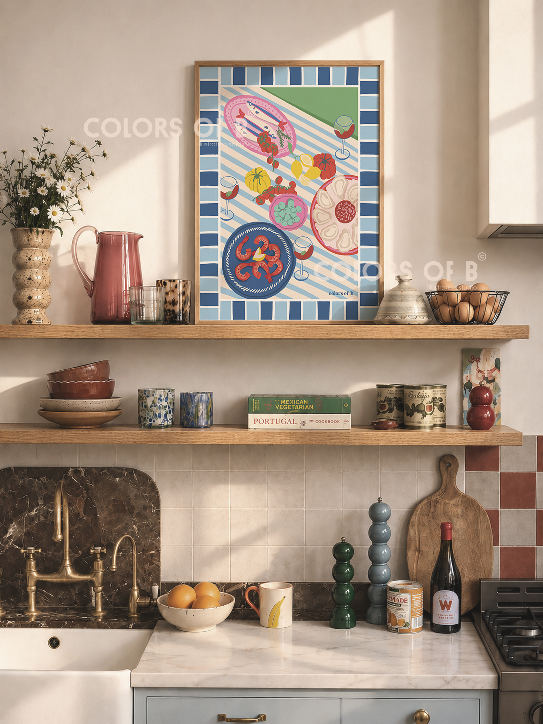 Mesa Mediterranea print