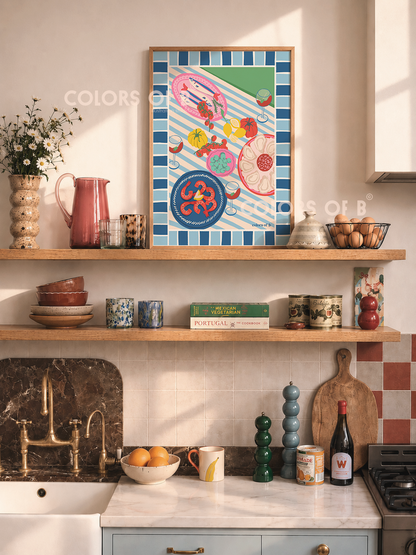 Mesa Mediterranea print