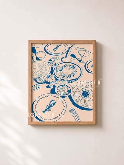 Set the Table Blue print