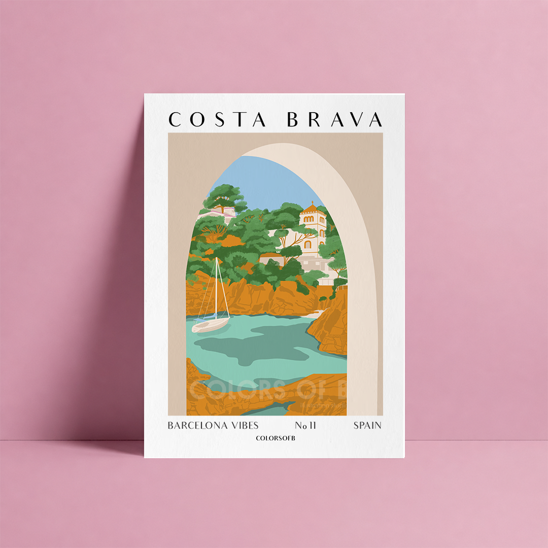 Costa Brava print