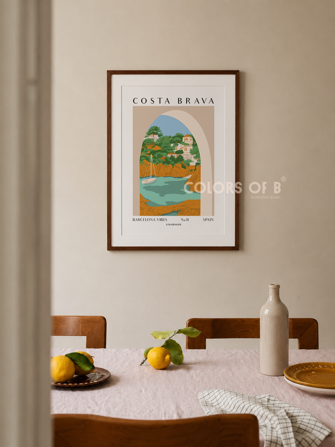 Costa Brava print