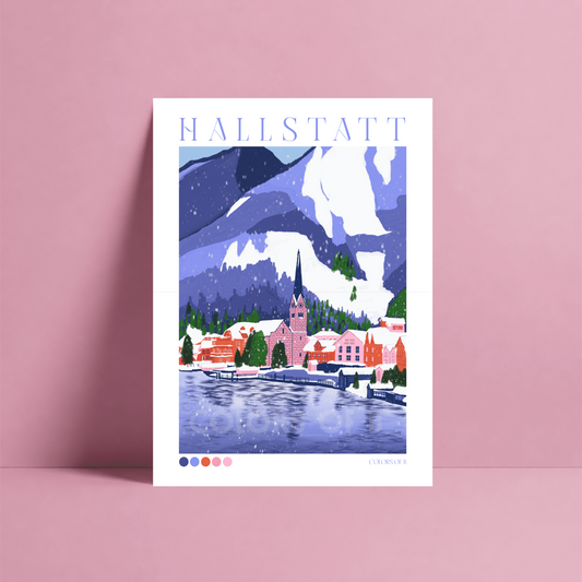 Hallstatt print