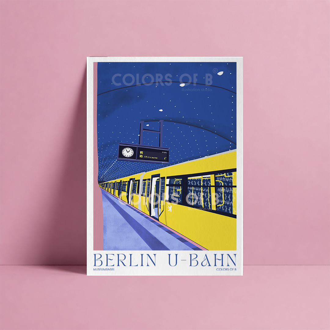 Berlin museum print