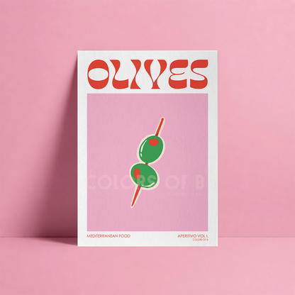 Olives print
