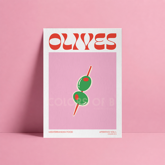 Olives print