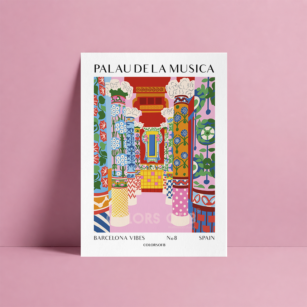 Palau de la musica print