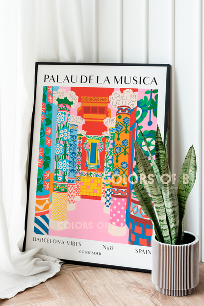 Palau de la musica print