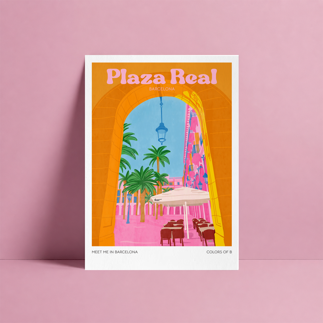 Plaza real print