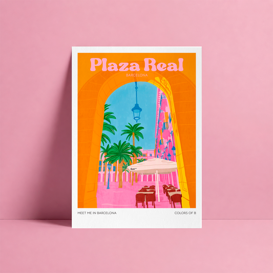 Plaza real print