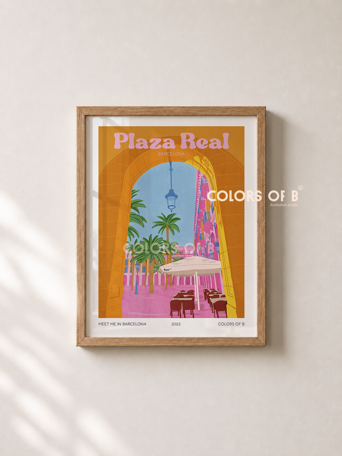 Plaza real print