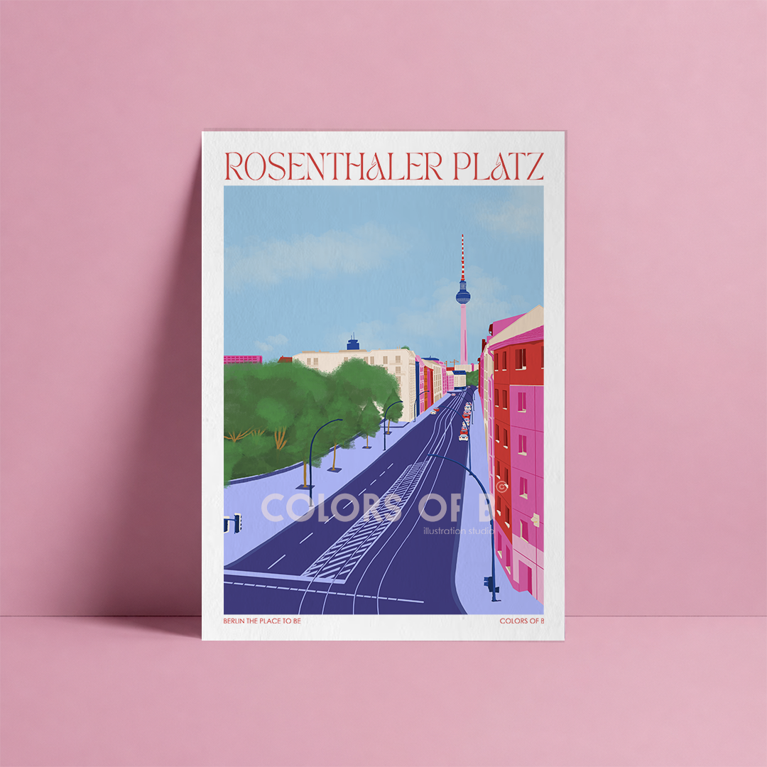 Berlin rosenthaler print