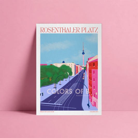 Berlin rosenthaler print
