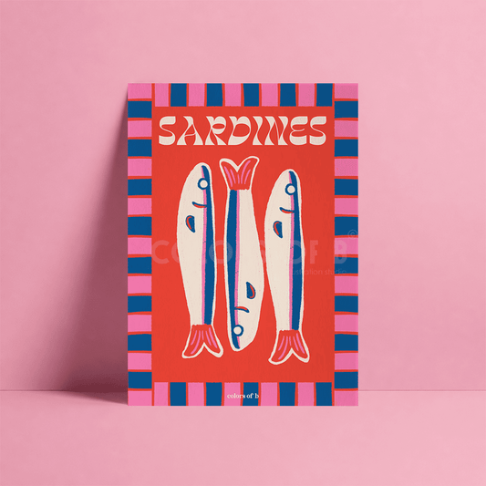 Sardines print