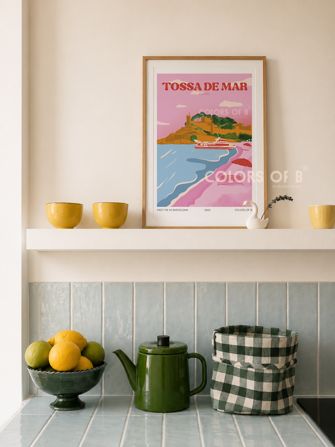 Tossa de mar print