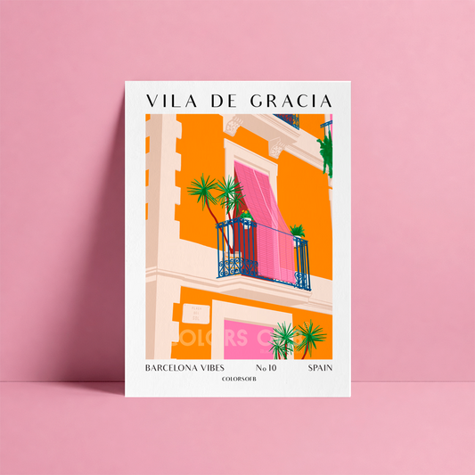 Vila de gracia print